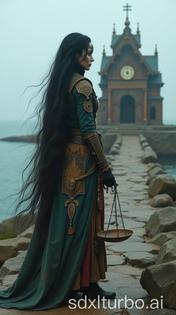 Mysterious-Witch-at-Seaside-Temple-Ancient-Magic-Meets-Coastal-Beauty