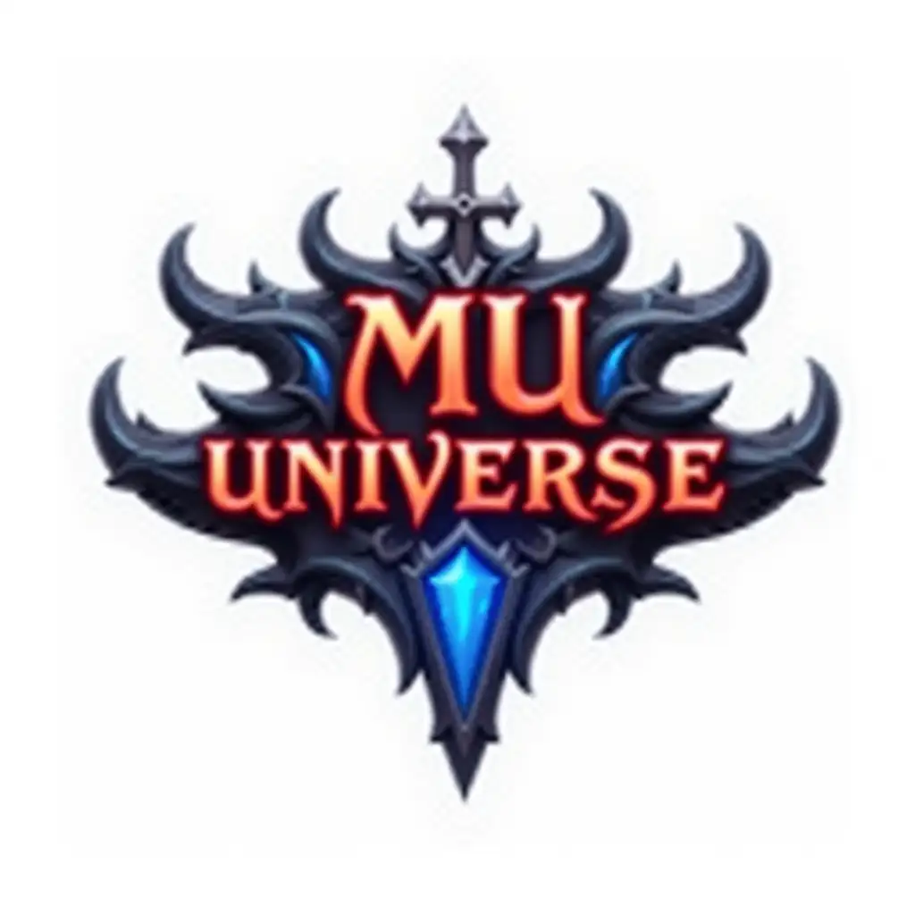 HighFantasy-MU-Universe-MMORPG-Logo-Design-on-White-Background