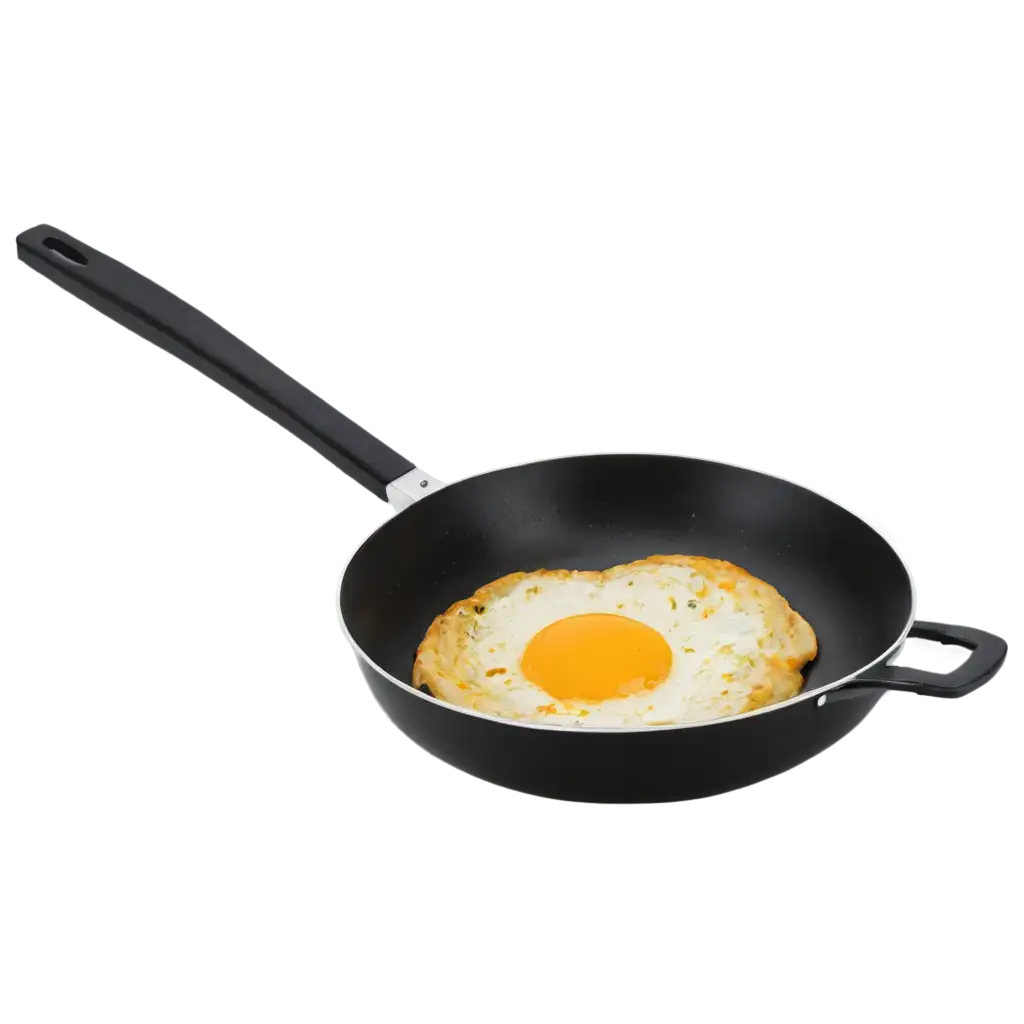 HighQuality-PNG-Image-of-a-Pan-with-Egg-Perfect-for-Cooking-and-Recipe-Content