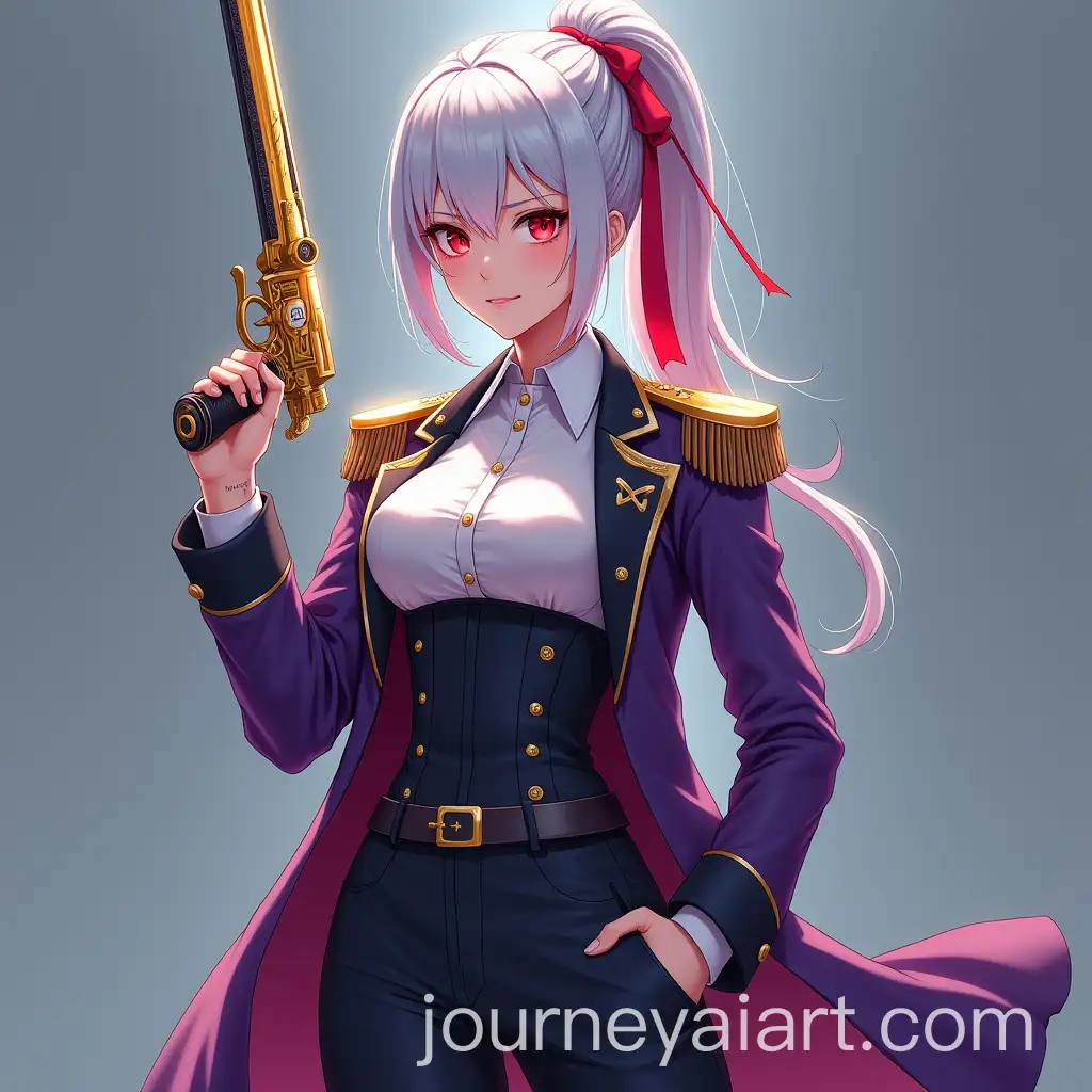 Futuristic-Female-Warrior-with-GunBlade-in-Military-Aesthetic
