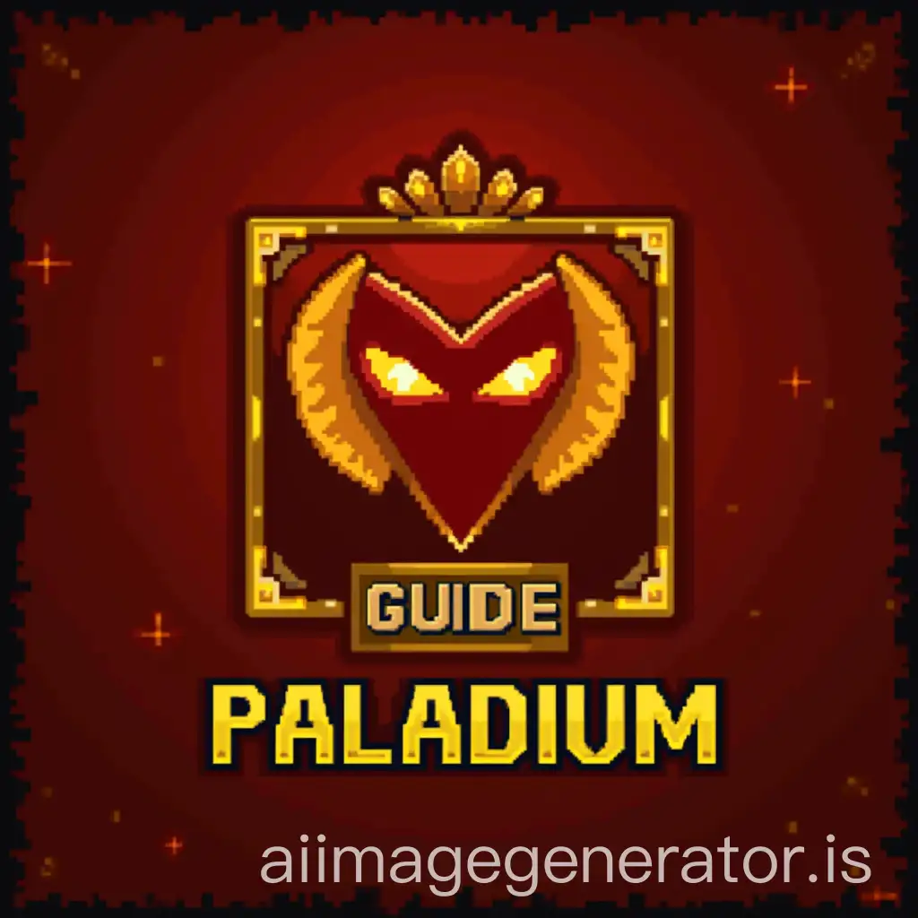 MinecraftThemed-Profile-Image-for-Paladium-Server-with-Red-and-Yellow-Colors