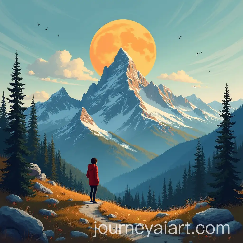 Wild-Peak-Landscape-Creative-Artwork
