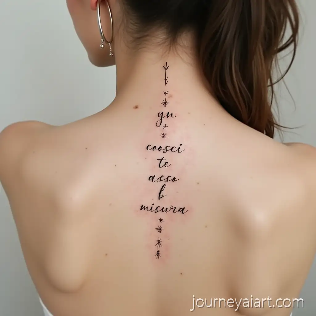Elegant-Italian-PhraseElegant-spine-tattoo-design-Tattoo-on-Female-Spine-in-Refined-Cursive-Script