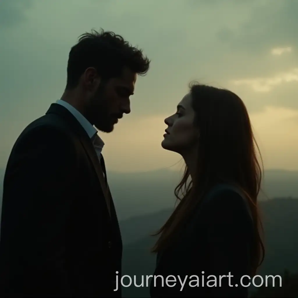 Man-and-Woman-in-Emotional-Separation-with-CinemAI-Image-Prompt-Expansionatic-Lighting