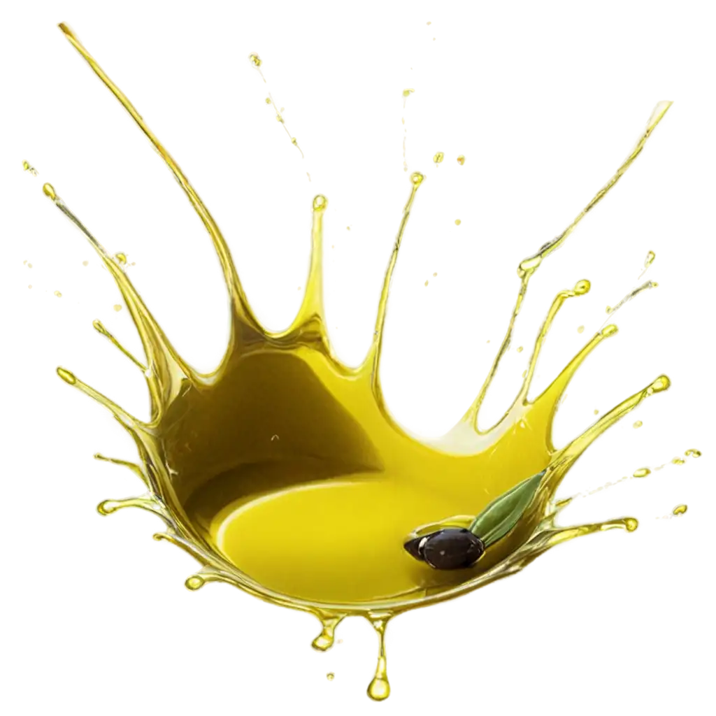 Vivid-Olive-Oil-Splashes-PNG-Image-Enhance-Culinary-Content-with-HighQuality-Visuals