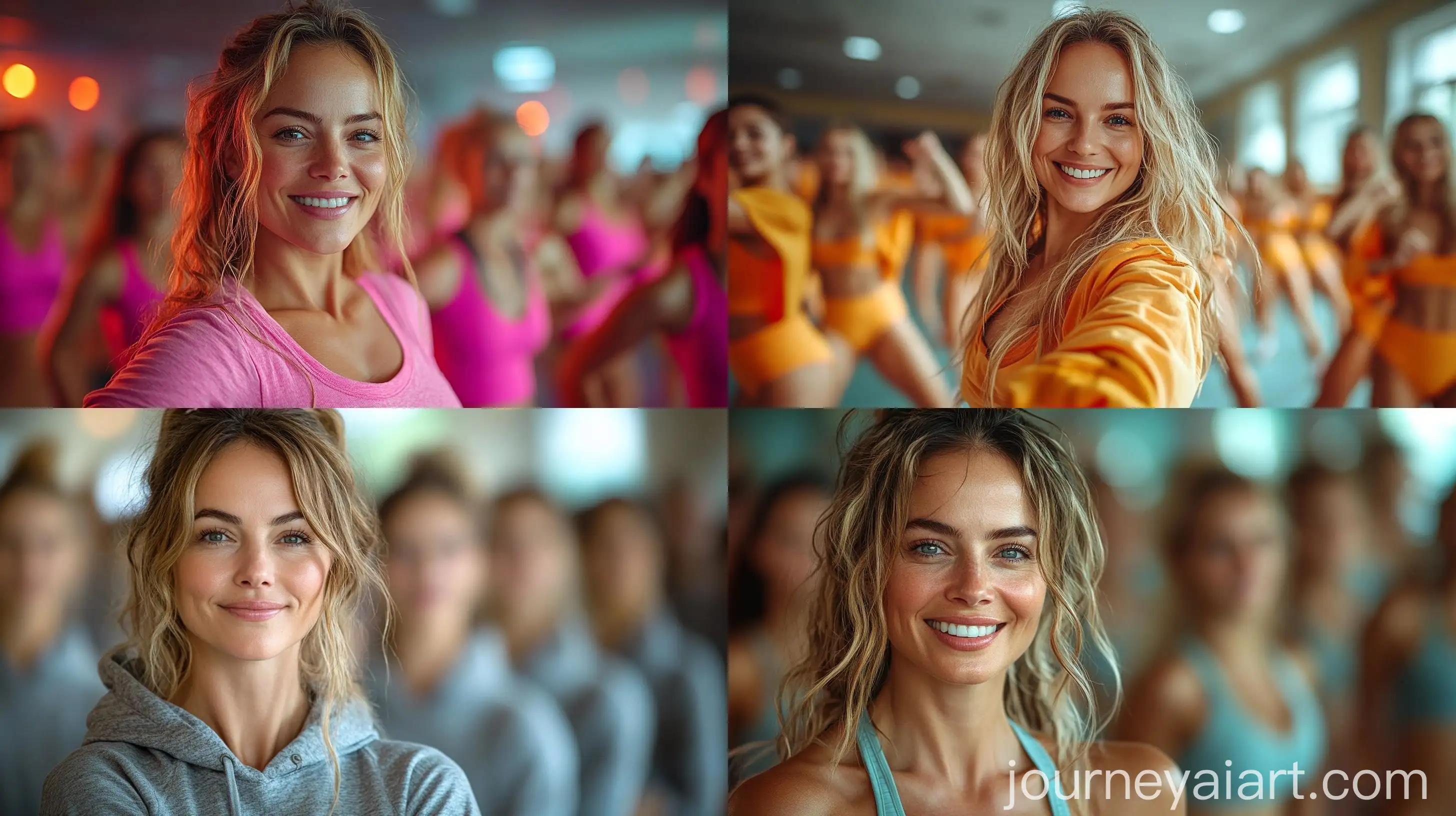 Active-MiddleAged-Women-Dancing-with-Instructor-in-Modern-Fitness-Class
