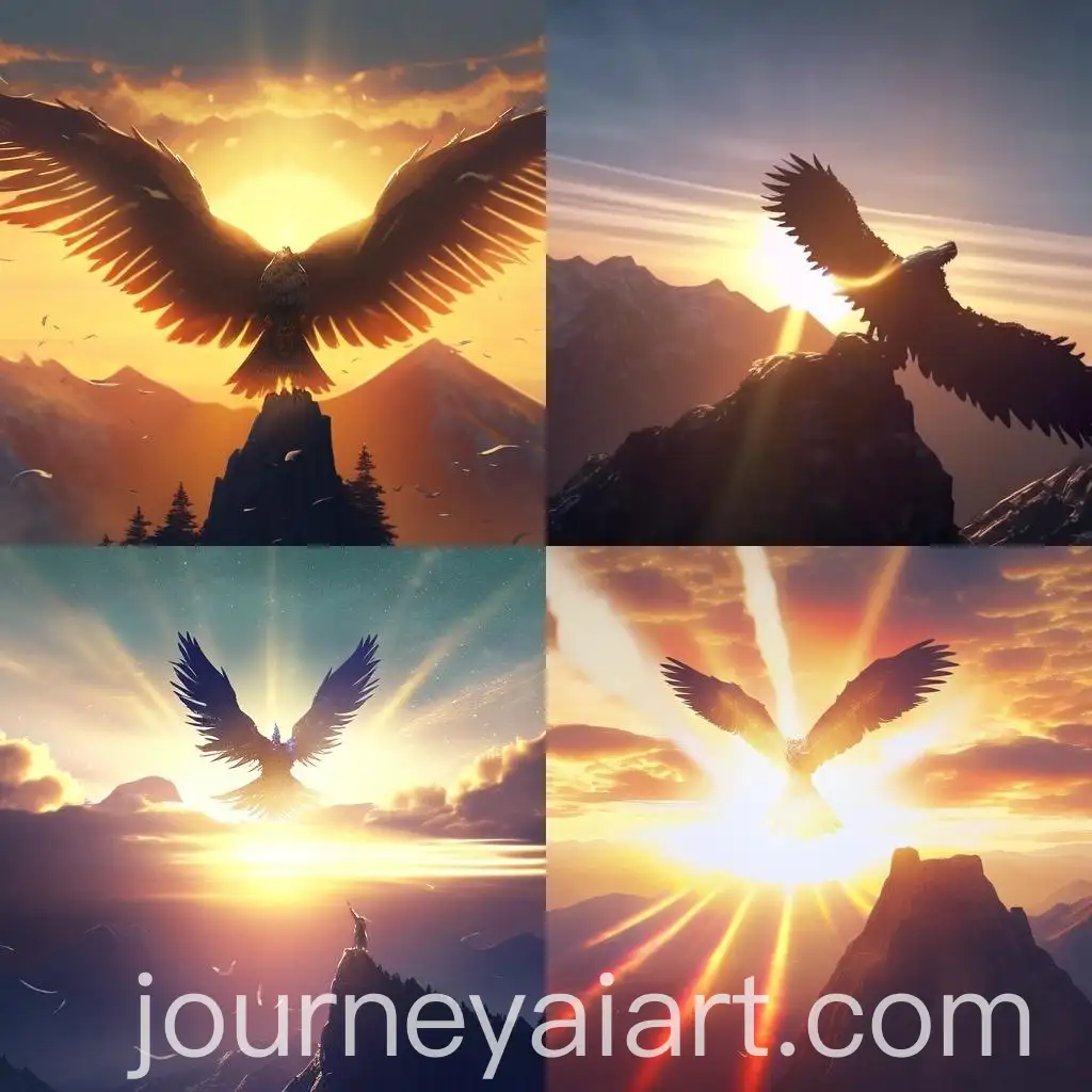 Triumphant-Eagle-Soaring-Towards-the-Sun
