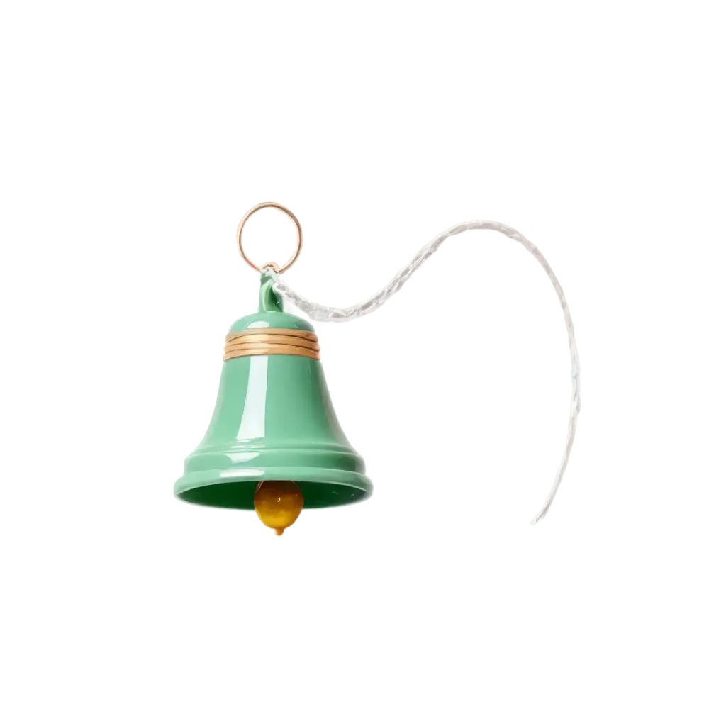 Resin-Shiny-Bell-PNG-Image-Crafted-Clarity-and-Quality