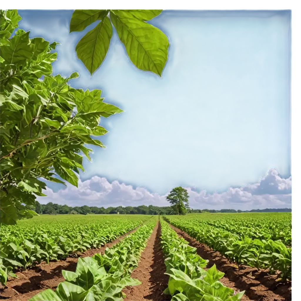 Create-a-Stunning-PNG-Animated-Image-of-a-Wide-Tobacco-Plantation-Under-a-Bright-Blue-Sky