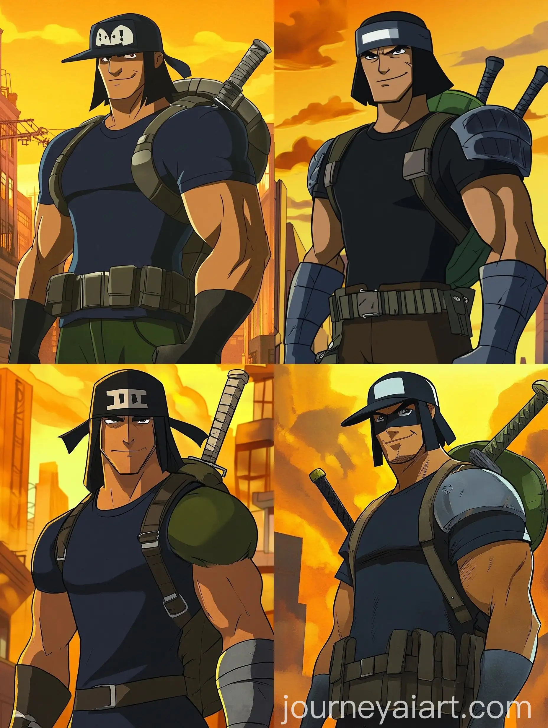 Casey-Jones-TMNT-Cartoon-Character-Portrait-in-New-York-City-Atmosphere