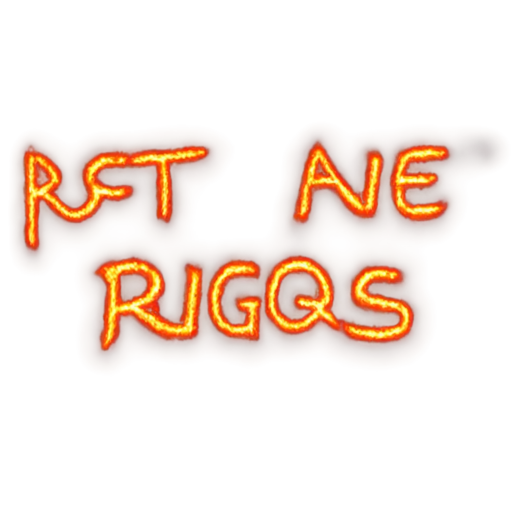 Rugos-Text-on-Fire-A-Stunning-PNG-Image-for-Creative-Projects