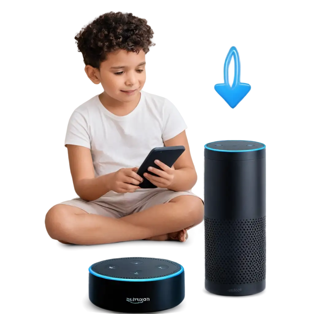 SEOOptimized-PNG-Image-Child-Using-Alexa-at-Home