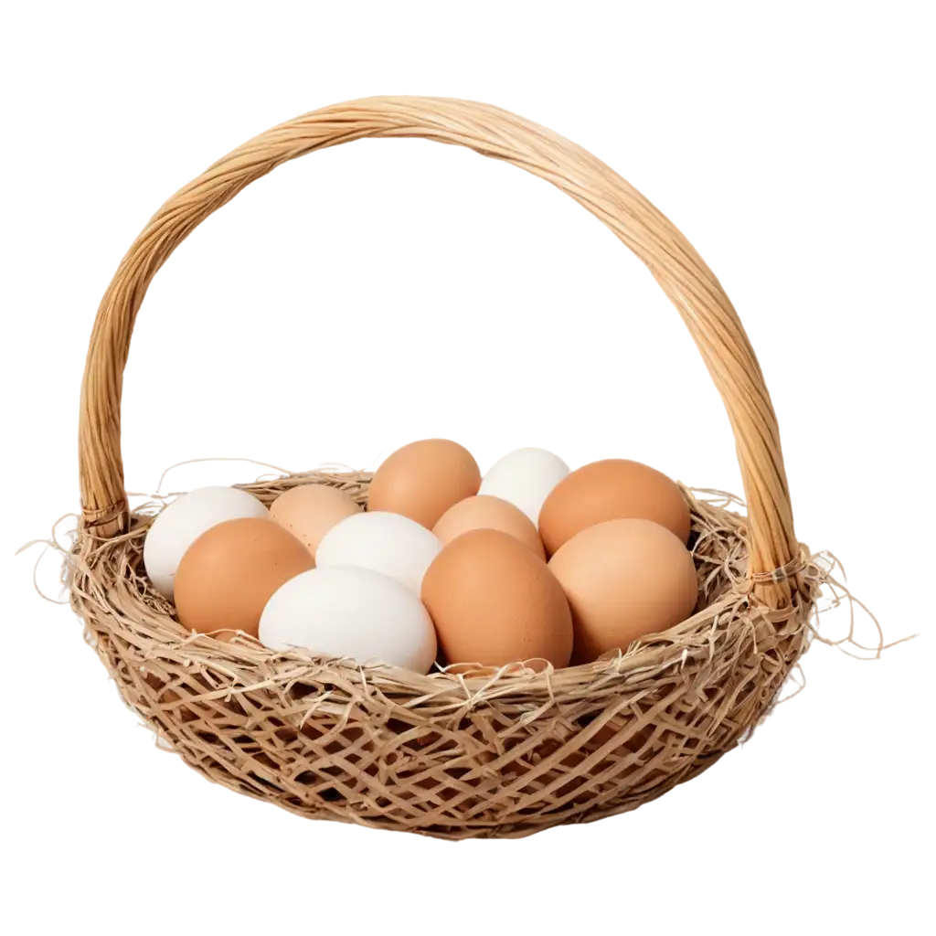 Fresh-Basket-of-Eggs-PNG-Image-Rustic-Kitchen-Charm-Captured