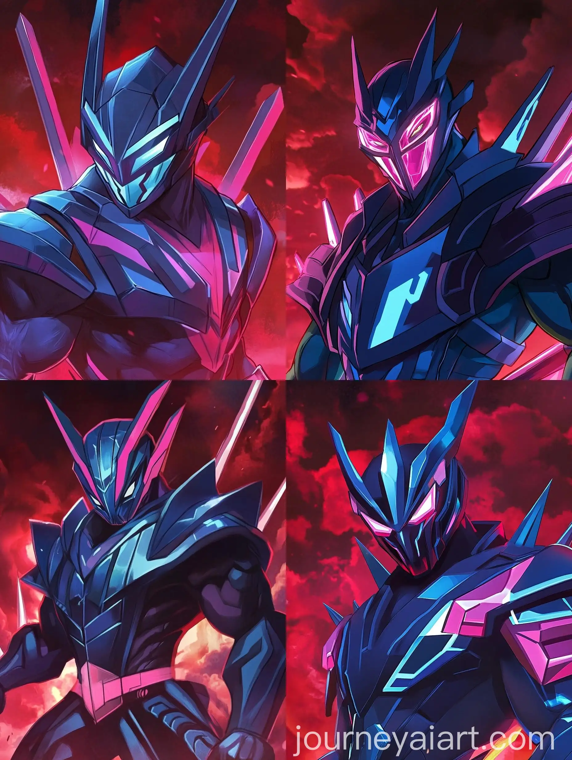 Menacing-Shredder-in-Holographic-Armor-from-Teenage-Mutant-Ninja-Turtles