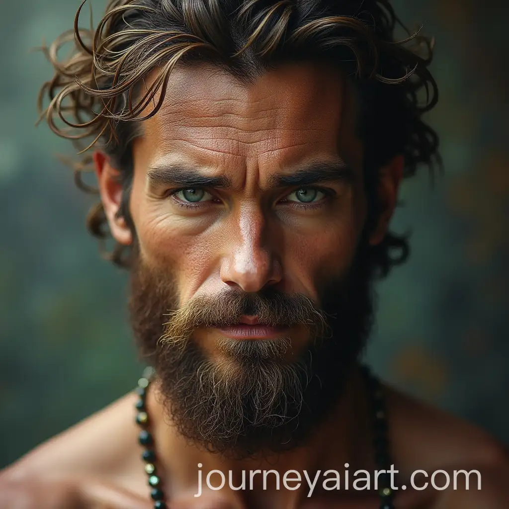 Half-Caveman-Half-Modern-Man-Portrait