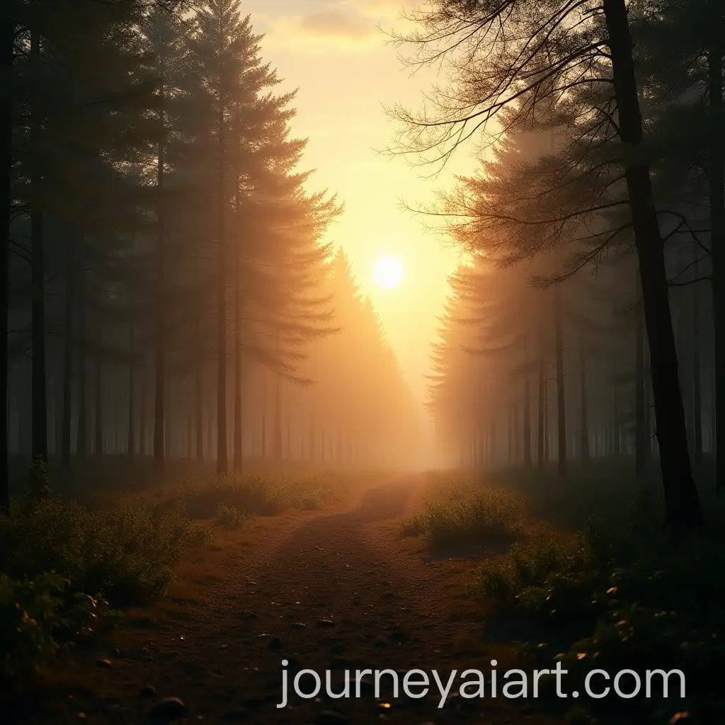 HyperRealistic-Representation-of-Extinct-Animal-Habitats-and-Untouched-Landscapes-at-Sunset