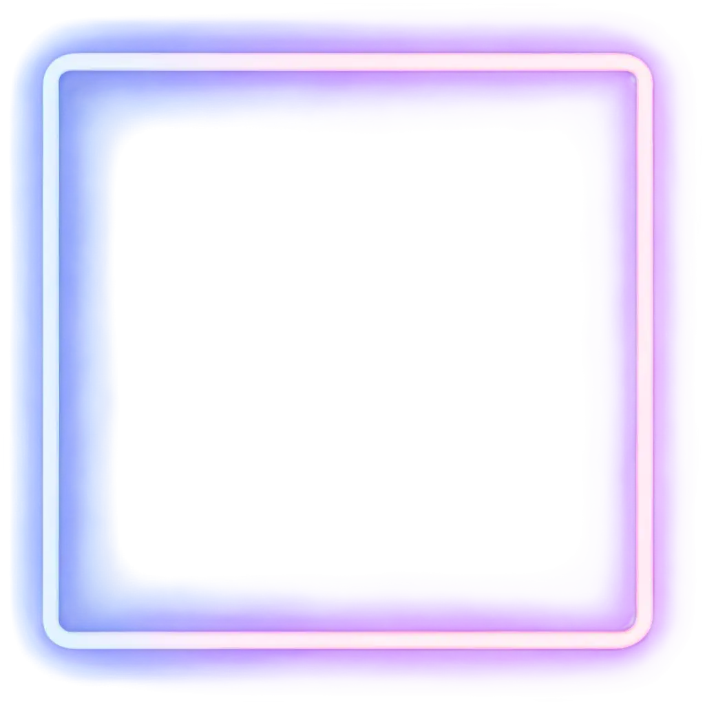 Stylish-Neon-Frame-PNG-Enhance-Your-Visuals-with-Blue-and-Purple-Lighting-Effects