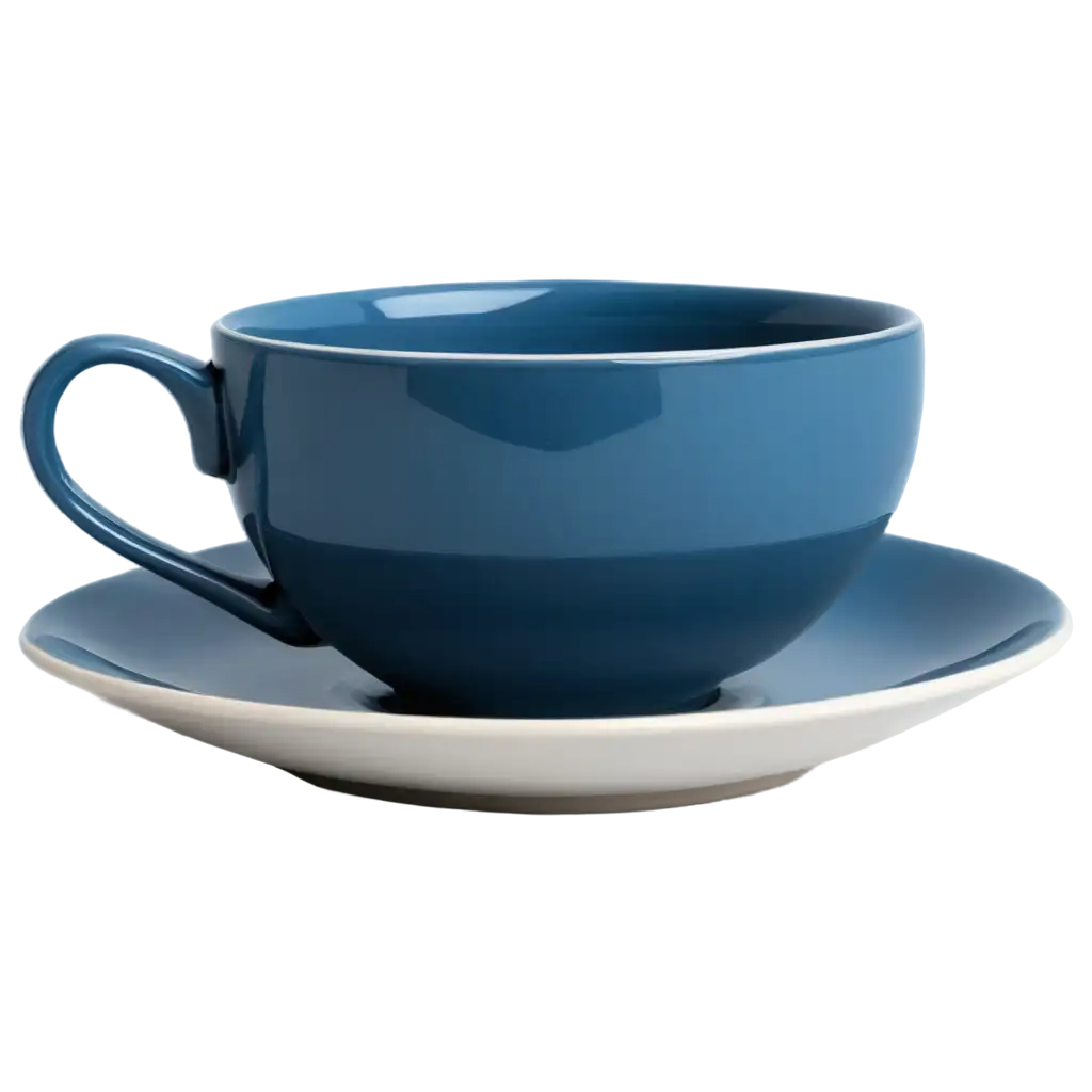 Blue-Cup-of-Tea-with-Plate-PNG-Image-HighQuality-and-Versatile-for-Various-Uses