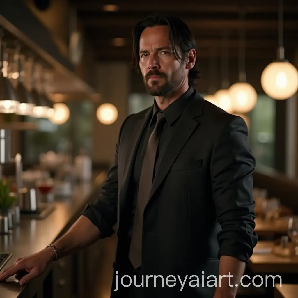 John-Wick-Master-Chef-Cooking-in-Restaurant-Kitchen