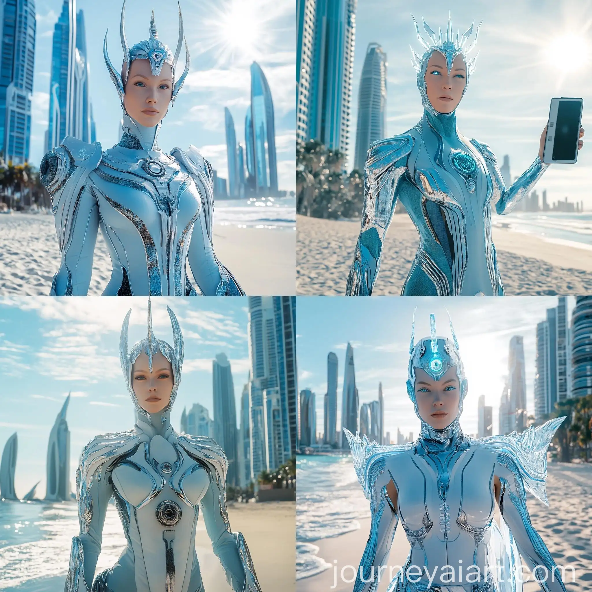 Futuristic-Blue-Nanotech-Humanoid-Captured-in-Urban-Landscape