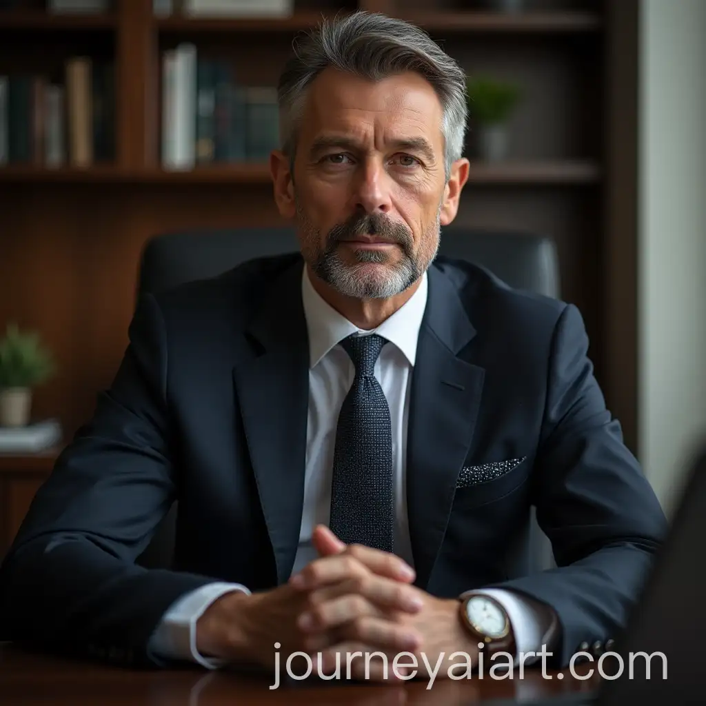 CEO-and-Stylish-Secretary-in-a-Modern-Office-Setting