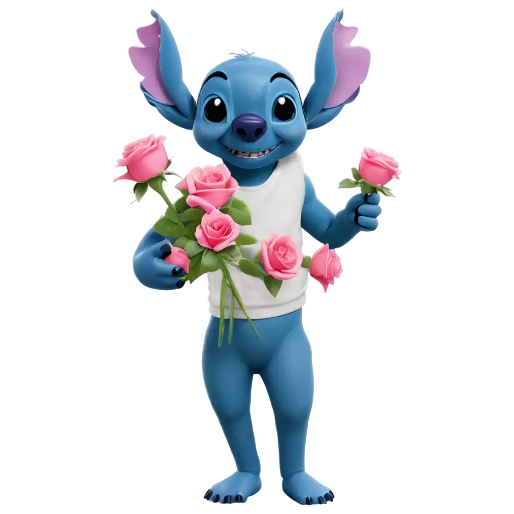 Stitch-Holding-Roses-PNG-A-Cute-and-Colorful-Image-for-Creative-Projects