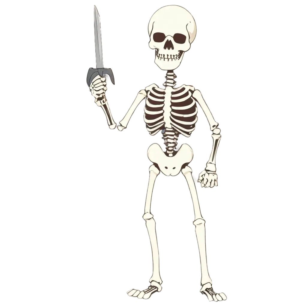 Stylish-Skeleton-in-Armor-HighQuality-PNG-Image-for-Versatile-Use