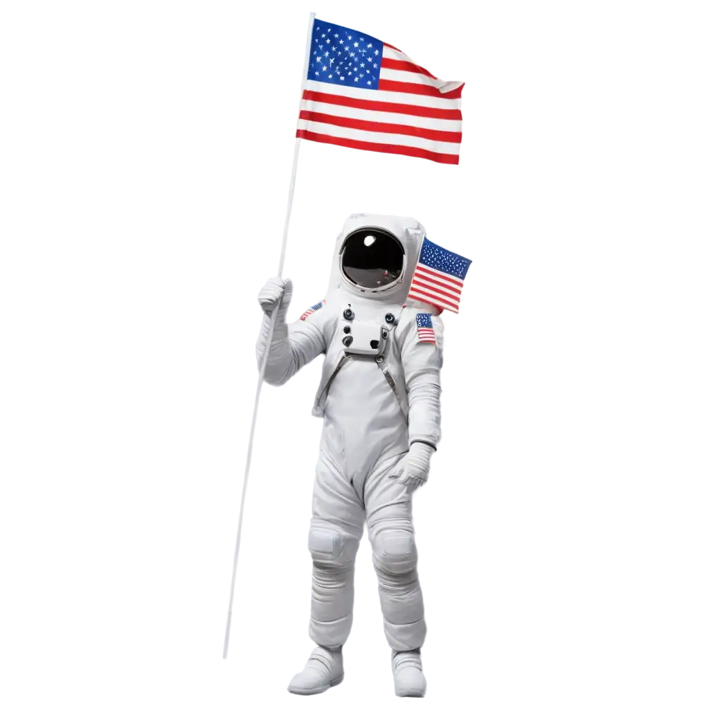 HighQuality-PNG-Image-of-an-Astronaut-Holding-the-American-Flag-Over-the-Moon