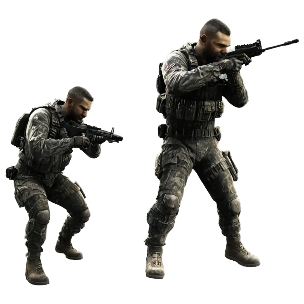 make image animation about call of duty black ops 6