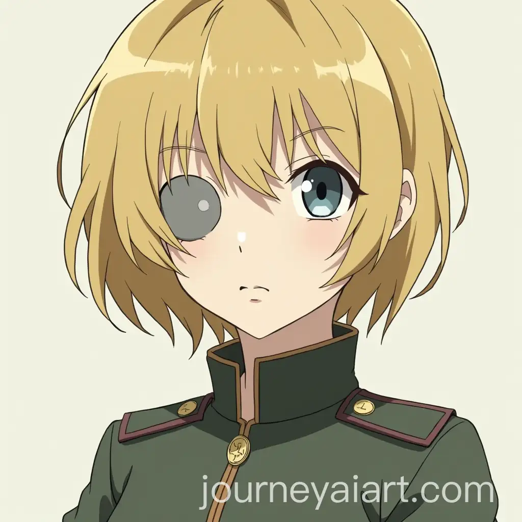 Determined-Woman-in-Military-Attire-with-Eye-Patch-Ghibli-Style-Art