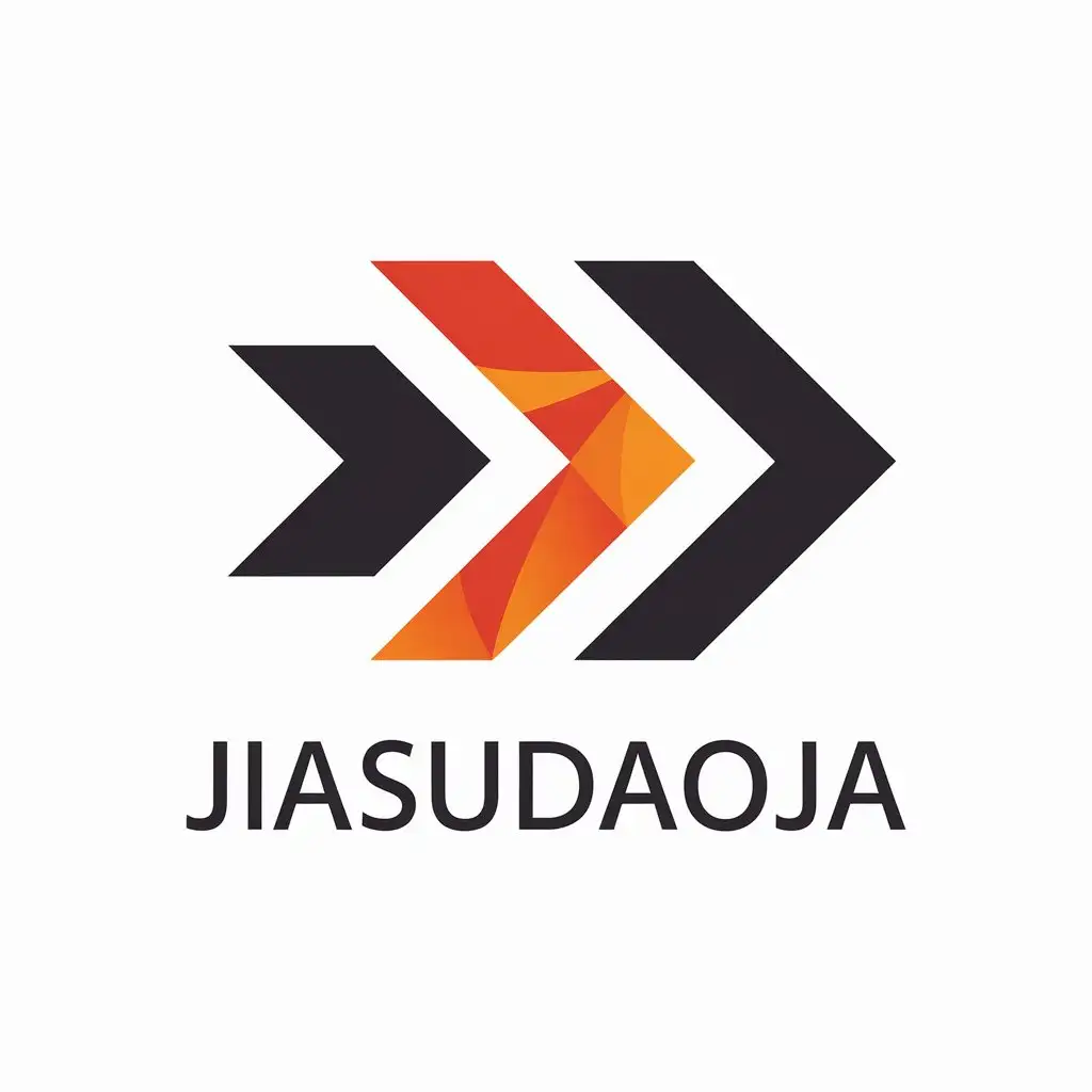 a vector logo design,with the text "jiasudaojia", main symbol:fast,Moderate,be used in Events industry,clear background