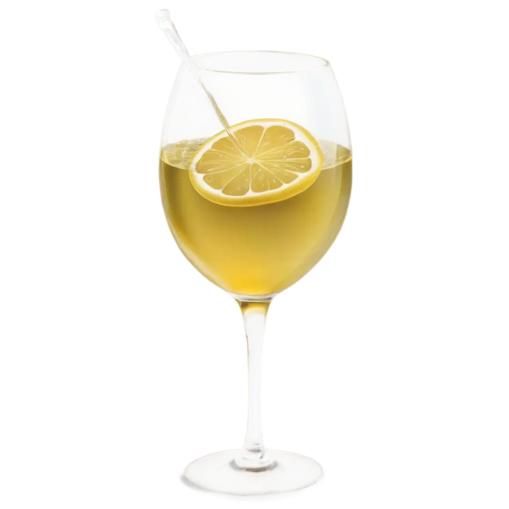 Stylish-PNG-Image-of-a-3D-Sliced-Lemon-on-Wine-Glass-Rim-for-Stunning-Decor