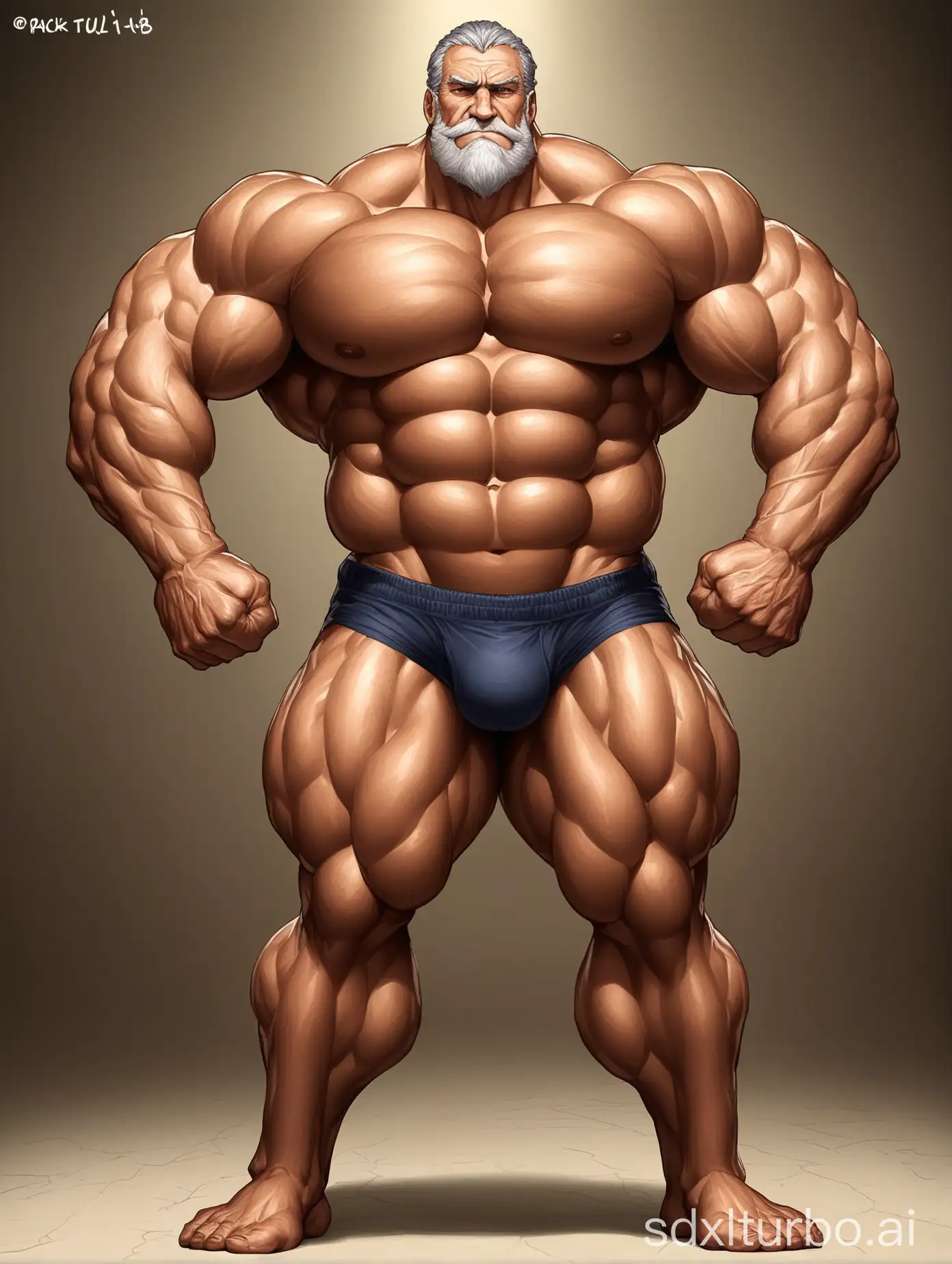 Muscular-Old-Man-Showing-Giant-Biceps-in-Underwear