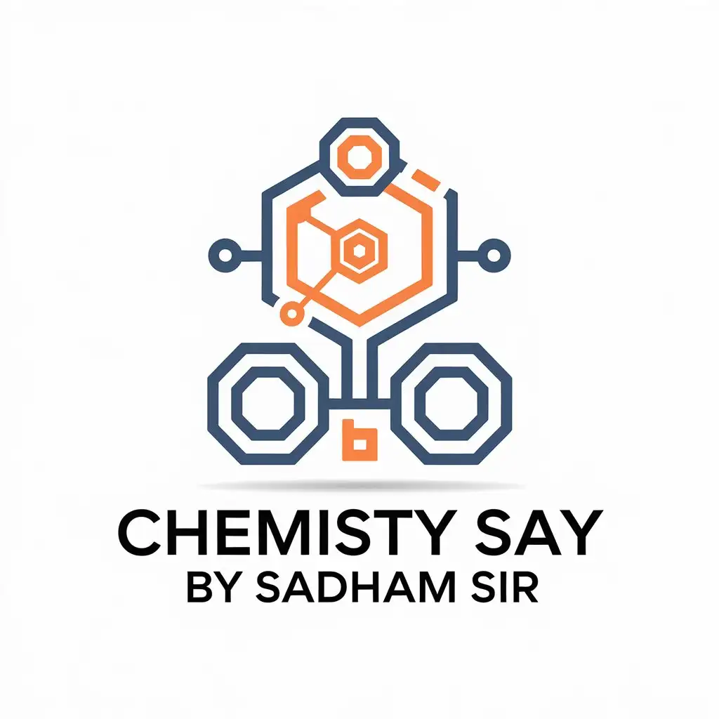 LOGO Design For Chemistry Study Modern Symbol for Technology Industry