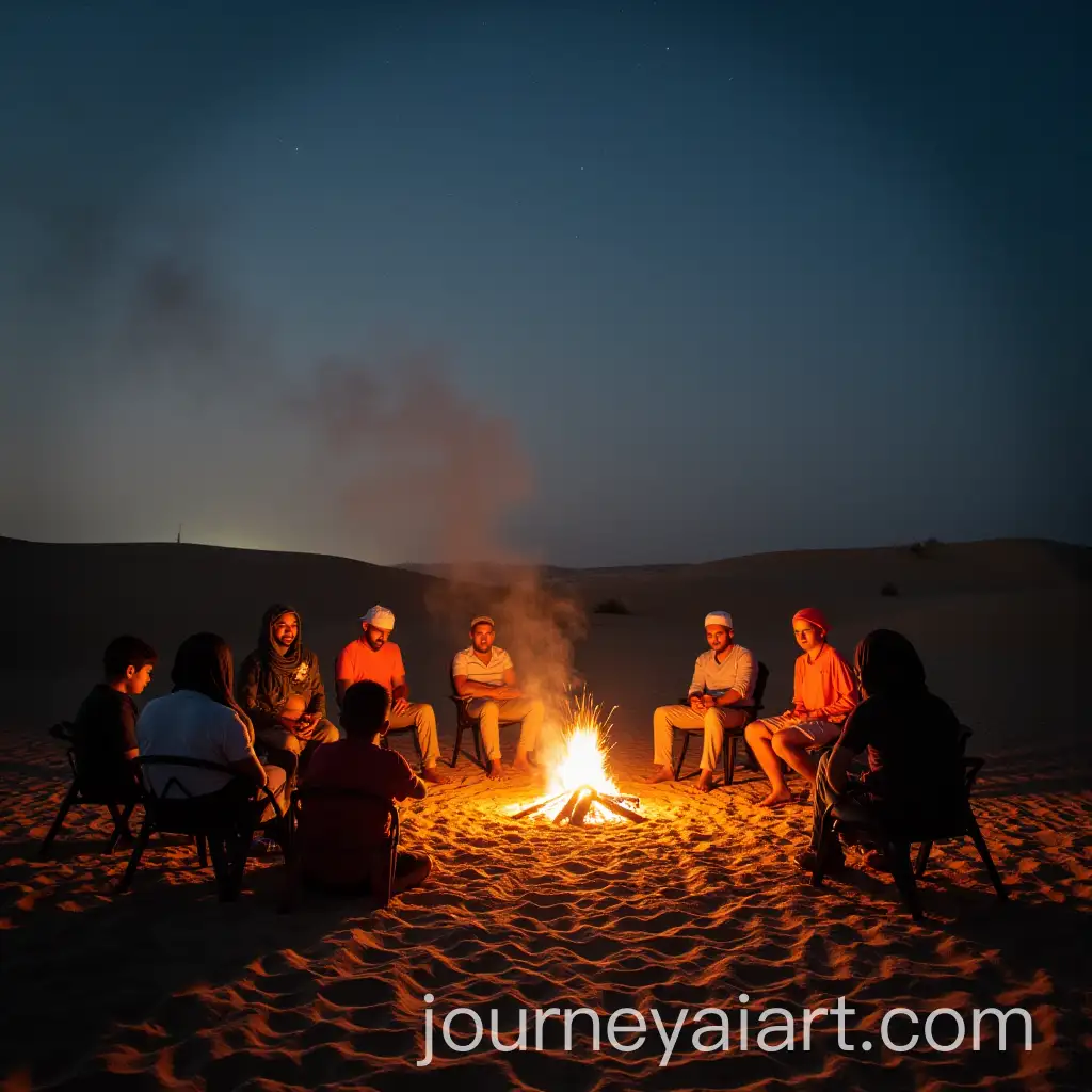 Family-Camping-Adventure-in-Sakhir-Desert-Bahrain