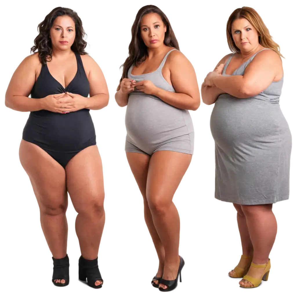 HighQuality-PNG-Image-of-Obese-Women-for-Diverse-Applications