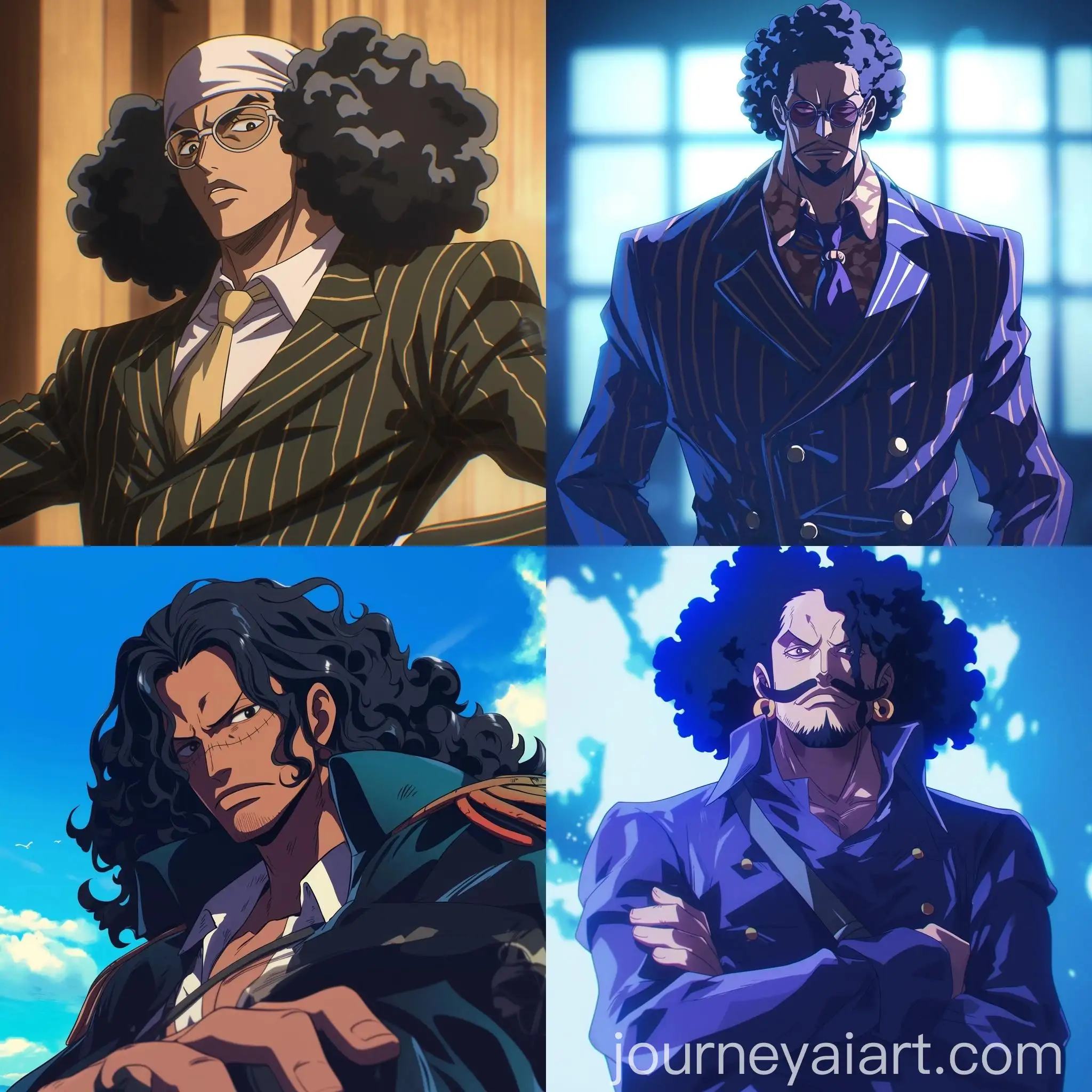 Young-Pirate-with-Curly-Black-Hair-in-Stylized-Outfit-One-Piece-Anime-Scene