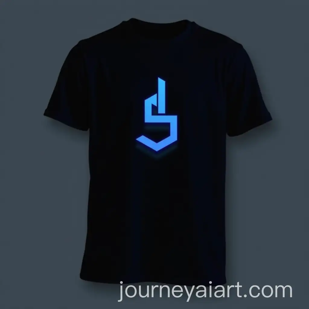 Custom-TShirt-Design-with-Logo-Placement-and-Bold-Blue-Accents