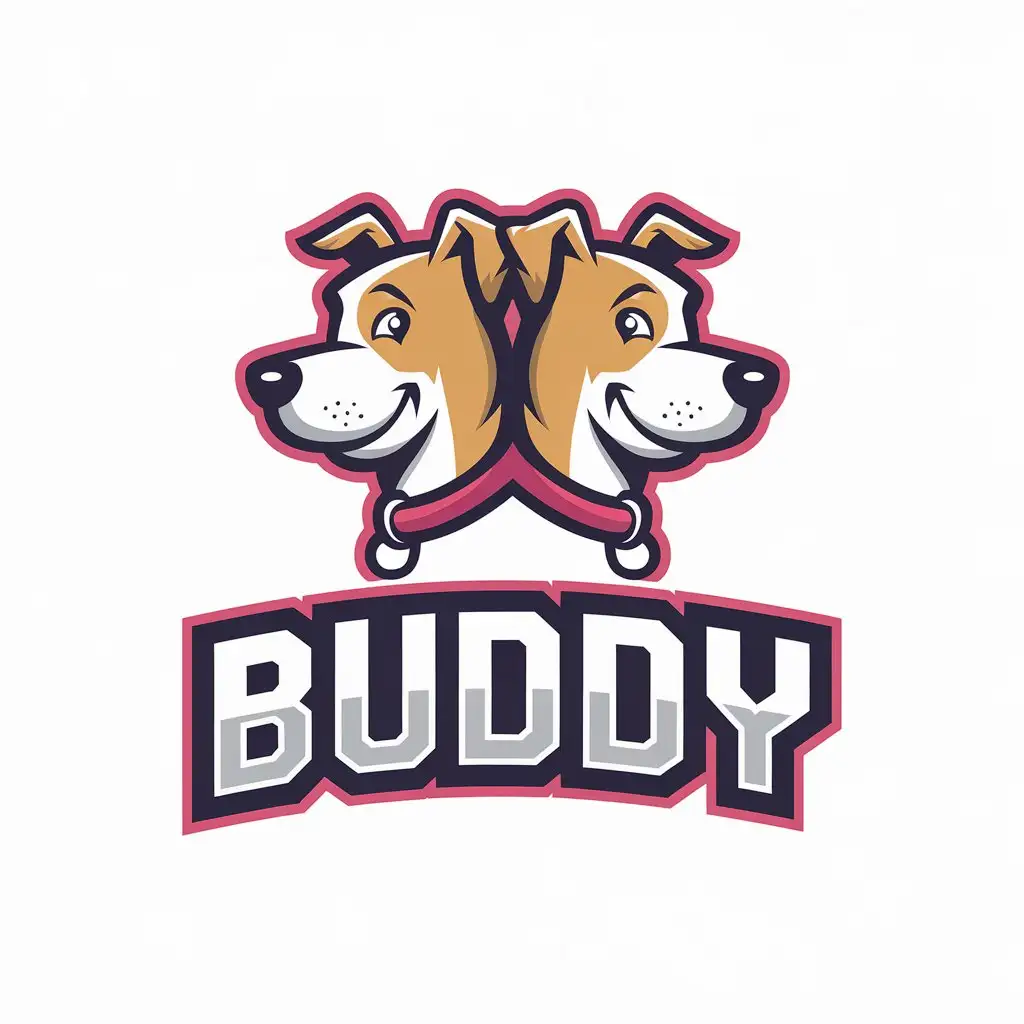 LOGO Design for Buddy Dog Symbol with Modern Aesthetic for the Animals Pets Industry