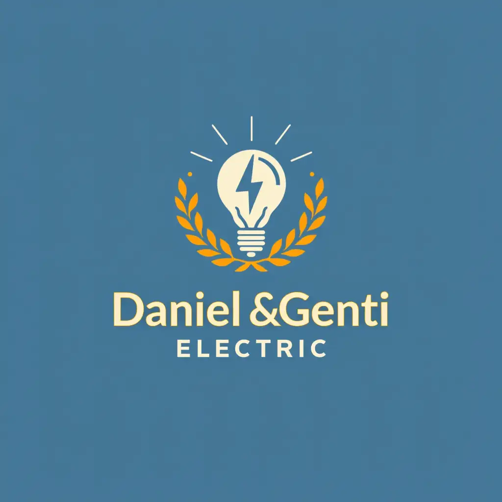 company logo with name Daniel&Genti Electric