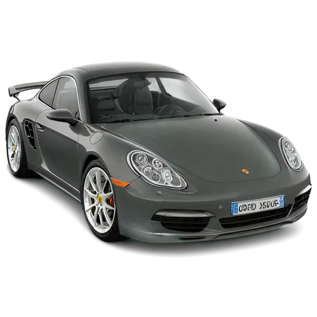 HighQuality-PNG-Image-of-a-Porsche-Comics-Car-A-Perfect-Blend-of-Art-and-Automotive-Design