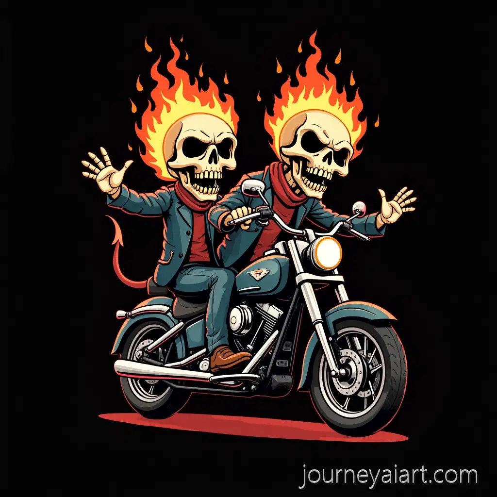 Biker-Skull-with-Burning-DemonAI-Image-Prompt-Expansion-Skulls-Riding-Motorcycle-on-Black-Background