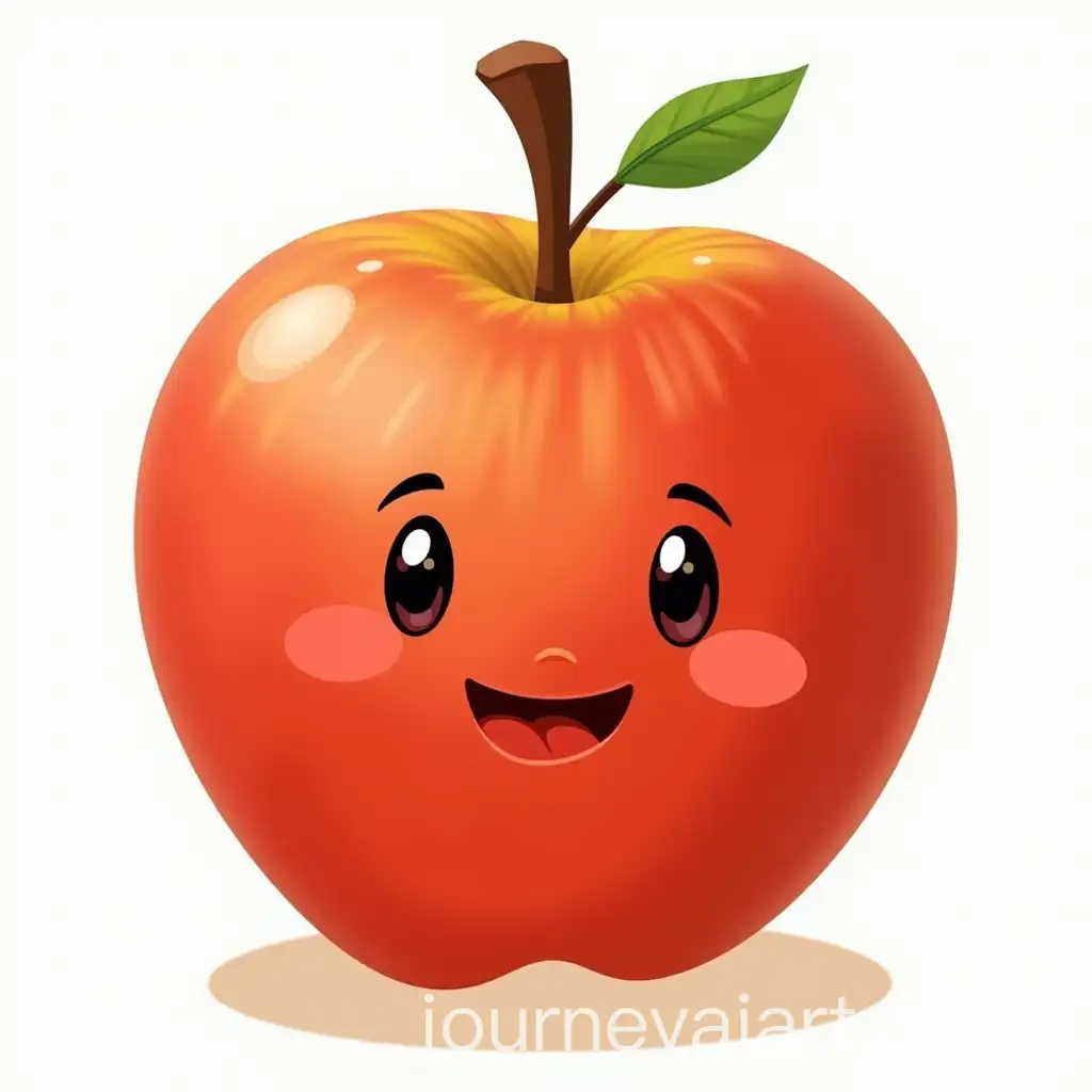 Cheerful-Cartoon-Apple-with-a-Happy-Face