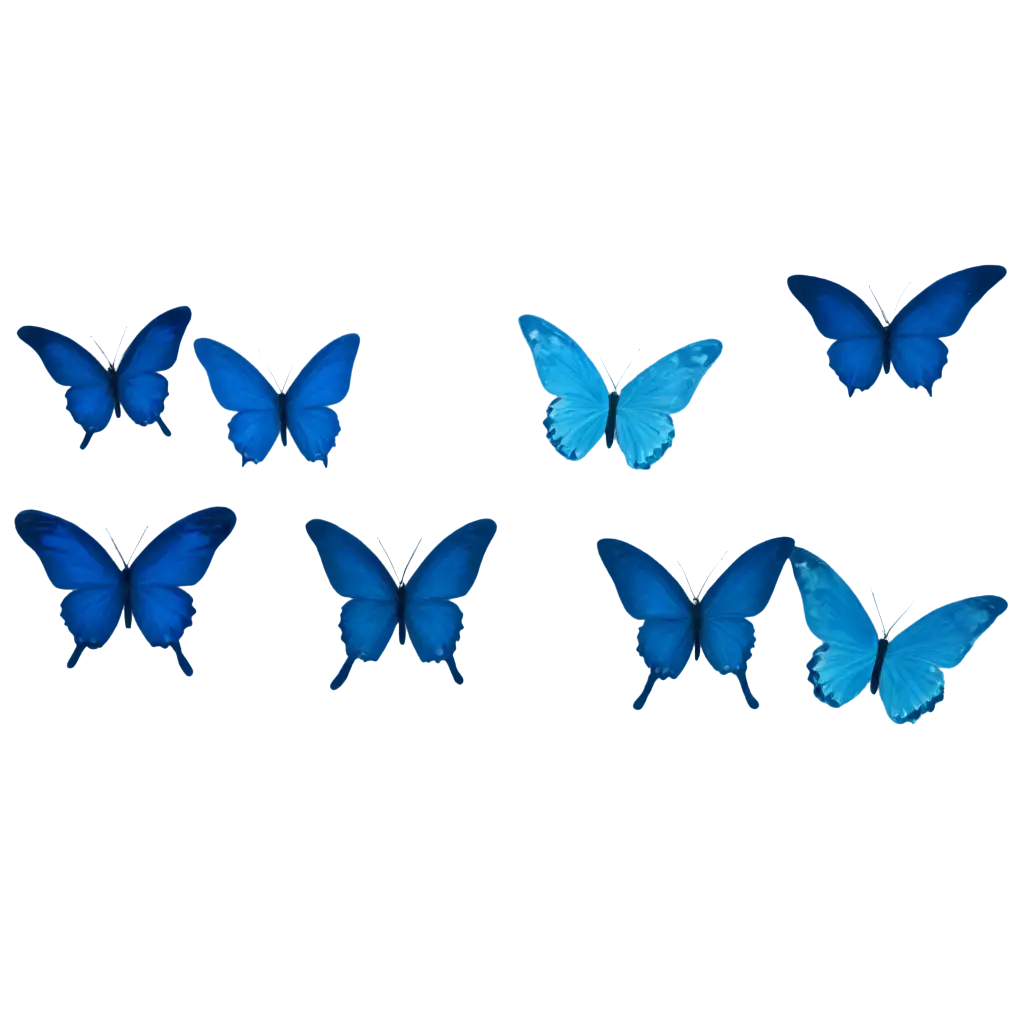 Create-Stunning-Blue-Butterflies-PNG-Image-Artistic-Elegance-in-High-Resolution