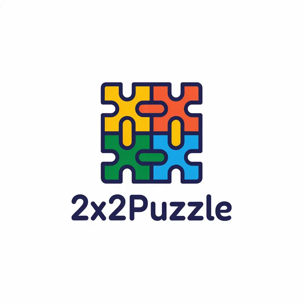 LOGO-Design-For-2x2puzzle-Minimalist-Puzzle-Theme-with-Clear-Background