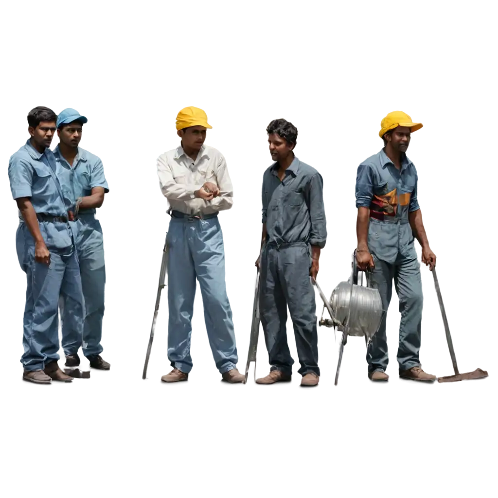 Indian-Manufacturing-Company-Workers-PNG-Image-Industrial-Scene-with-Diverse-Workforce