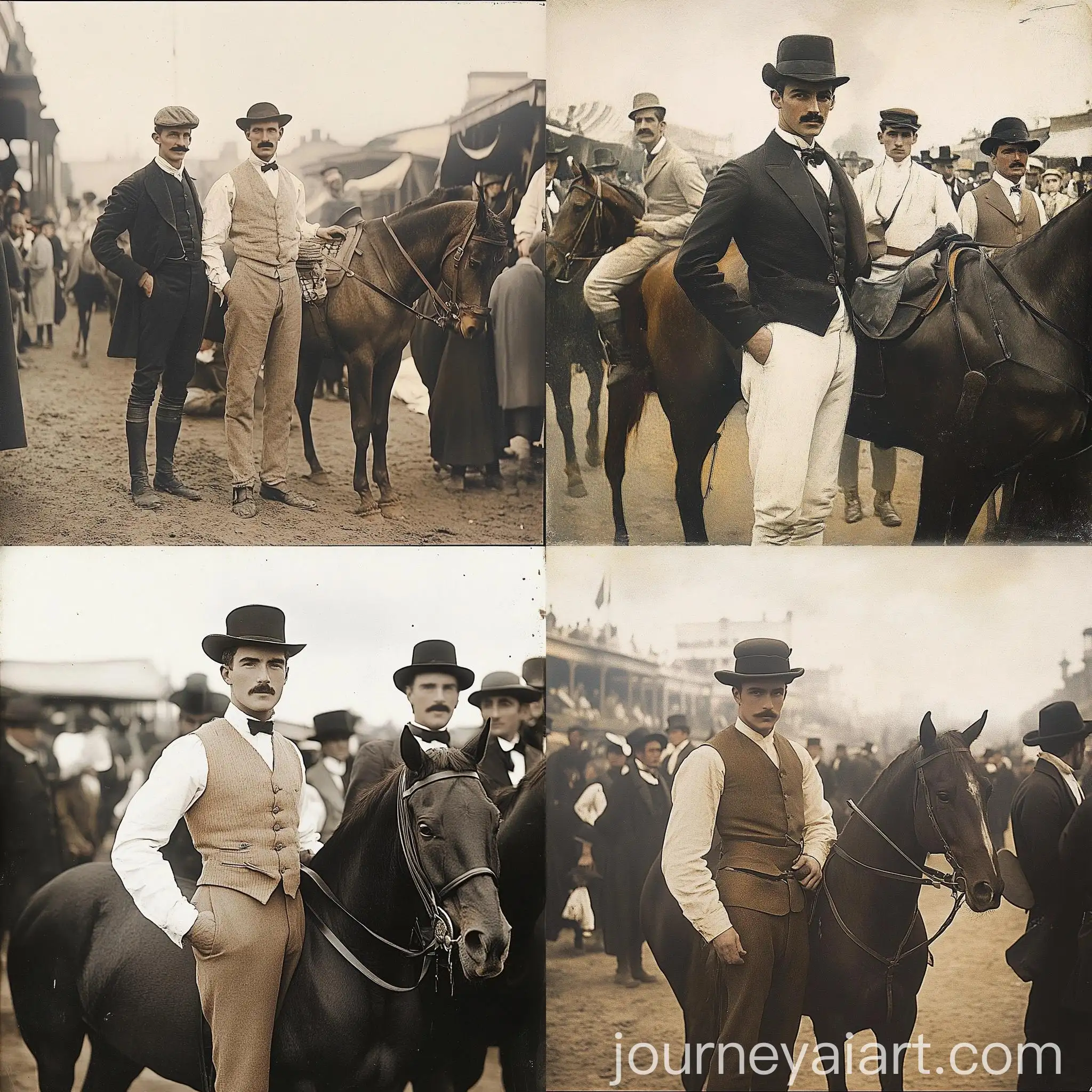 Group-of-People-in-1910s-Fashion-Man-in-Foreground