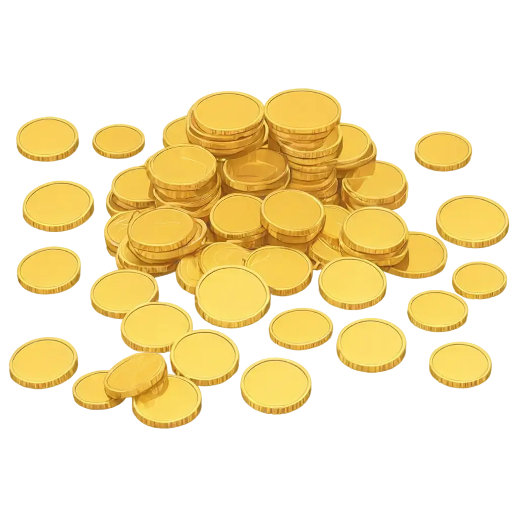 Pile-of-Gold-Coins-Cartoon-PNG-HighQuality-and-Versatile-Image-for-Your-Projects