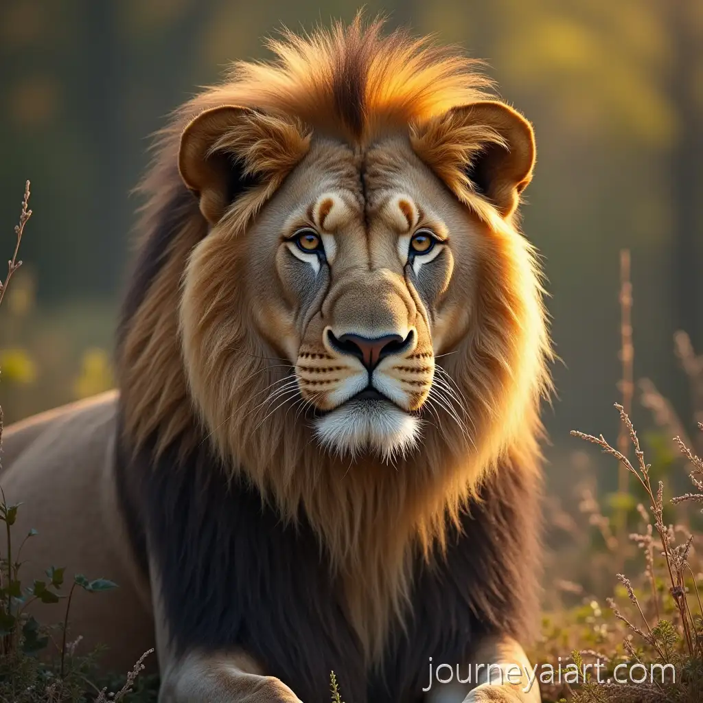 Majestic-Lion-in-Natural-Habitat