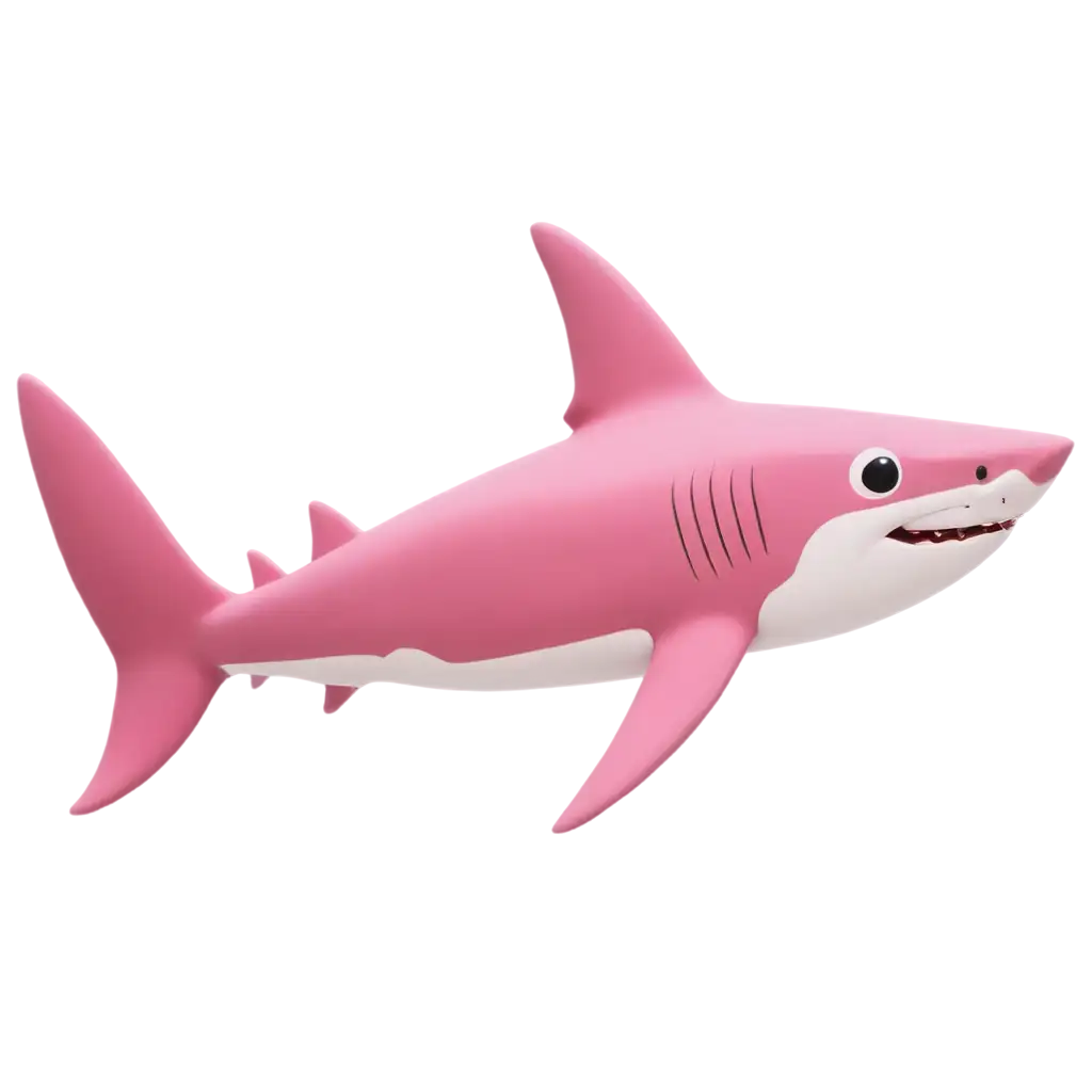 Pink shark Animated